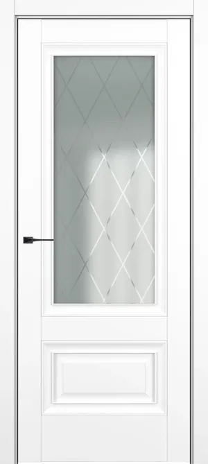 Турин ДО Baguette B1 Сатинато Белый матовый