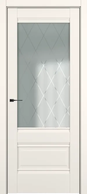 Турин ДО Baguette B4 стекло прозрачное Белый матовый