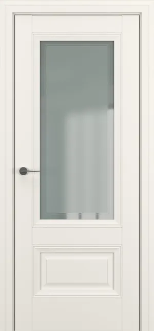 Турин ДО Baguette B3 Сатинато с рамкой Белый матовый