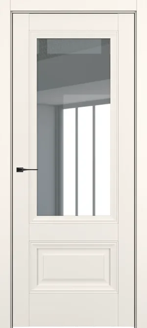 Турин ДО Baguette B3 Сатинато с рамкой Белый матовый