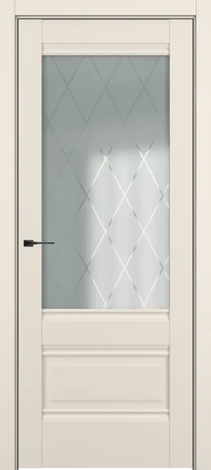 Турин ДО Baguette B4 стекло прозрачное Белый матовый