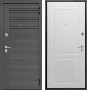 Гарда Линии Сатин графит - Эмалит белый 