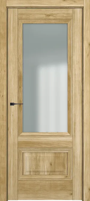 Турин ДО Baguette B3 Сатинато с рамкой Белый матовый