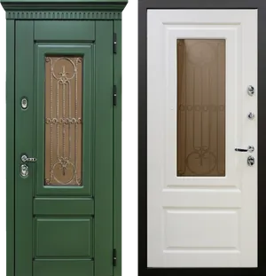 Боссика 3К90 ВБ-8(окно) RAL 6028 - ВБ-8(окно) RAL 9001 