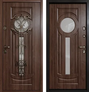 Сицилия мет. 3К90 О-Ч(окно) Дуб темный - О-Ч(окно) Дуб темный 