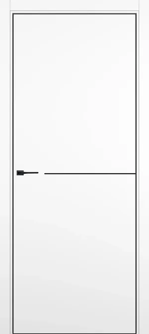 Порта 50.1 4AB Shellac Grey Молдинг черный кромка ALU Черная Б/ЗПЗ Б/ЗПП БЕЗ ВРЕЗКИ