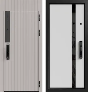 Рейн 3К90 ЮР-36 (с номером квартиры) Латте (ZB855-2) - ЮР22 ZB Белый 