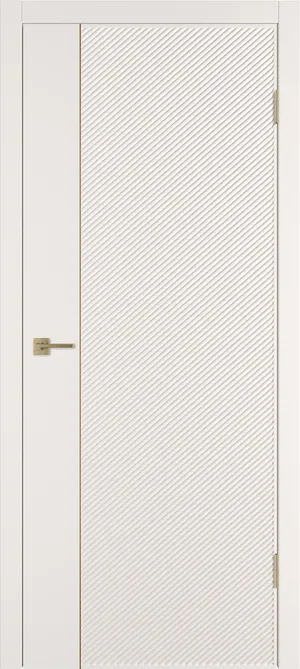 Integra 26.1 ДГ Белая эмаль Молдинг Золото