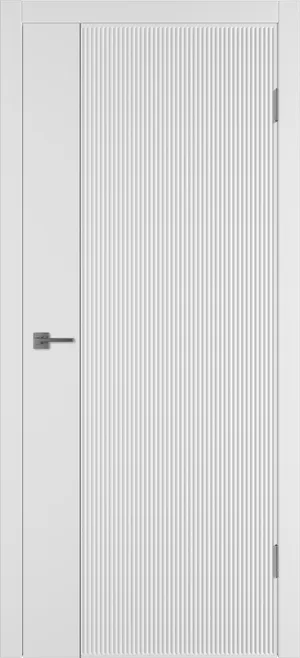 Integra 27.1 ДГ Белая эмаль Молдинг Серебро