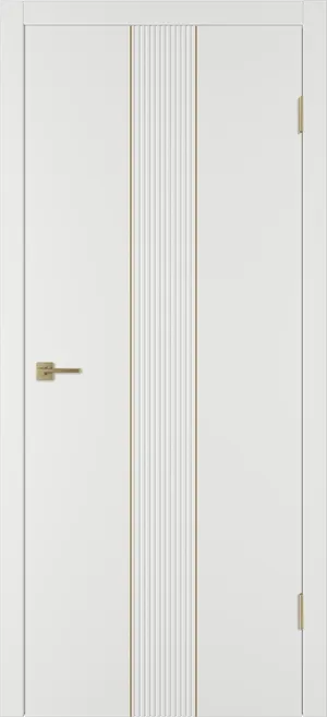 Integra 65 ДГ Белая эмаль Молдинг Золото