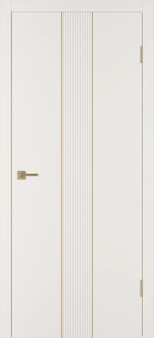 Integra 65 ДГ Белая эмаль Молдинг Золото