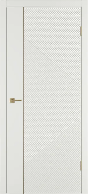 Integra 25.1 ДГ Слоновая кость эмаль Молдинг Золото