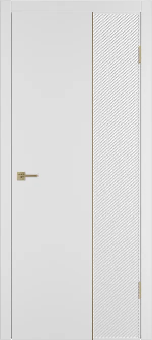 Integra 26.2 ДГ Белая эмаль Молдинг Золото