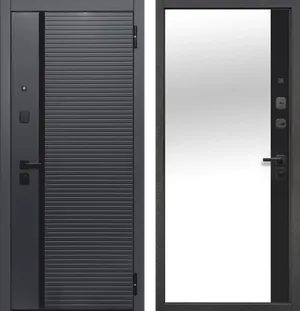 Гарда 9 см Черное Зеркало Сатин черный - Сатин черный 