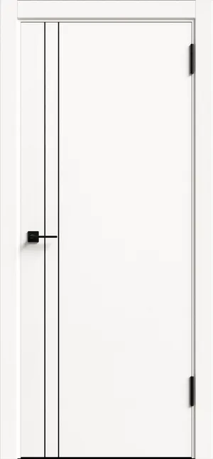 KM 2 ДГ Айс ABS черная с 4-х сторон молдинг ALU Черный