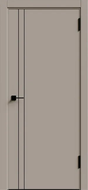 KM 2 ДГ Айс ABS черная с 4-х сторон молдинг ALU Черный