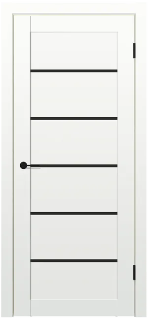 NX 8 ДО черный лак Белый полипропилен