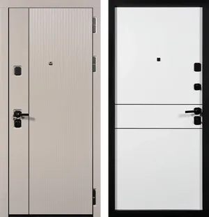 Стелс 3К90 горизонталь 2 ЮП-35 Латте (ZB855-2) - ЮП-34 ZB Белый 