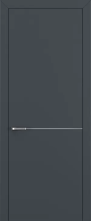Квалитет К10 Матовый серый ABS молдинг серебро (Mh)