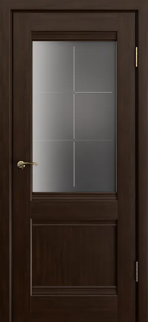 Робер ДО матовое с фрезеровкой Античный орех