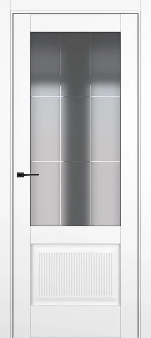 Неоклассико-6 мателюкс матовое с гравировкой Shellac White Б/ЗПЗ Б/ЗПП