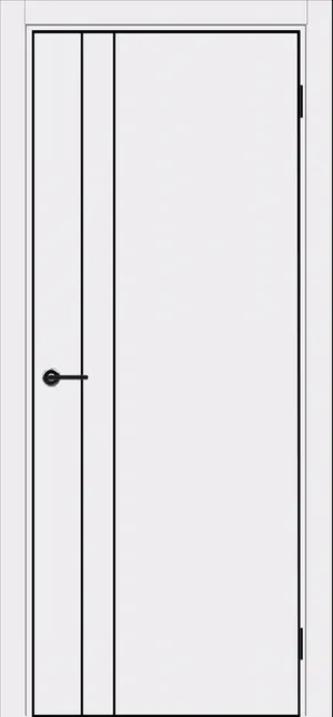 DZ-58 4AB Shellac White Молдинг черный кромка ALU Черная ЗПЗ