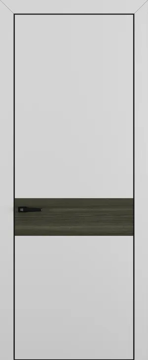Квалитет К6 Вставка Дуб серый Матовый серый ABS