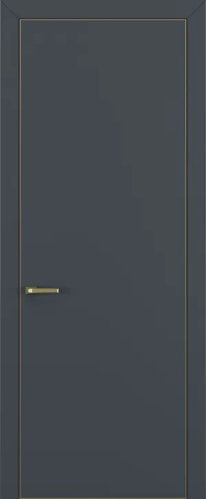 Квалитет К7 Графит премьер мат ALU Золотая зпп Eclipse 3.0 под 2 петли зпз 196 REVERS L ОБРАЗЕЦ