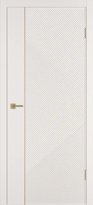 Integra 25.1 ДГ Белая эмаль Молдинг Золото