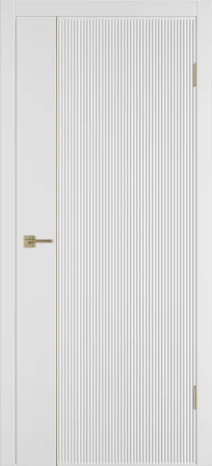 Integra 27.1 ДГ Белая эмаль Молдинг Серебро