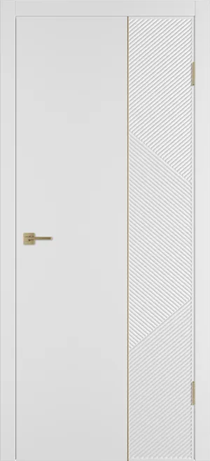 Integra 25.2 ДГ Белая эмаль Молдинг Золото