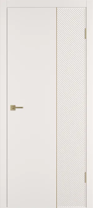 Integra 26.2 ДГ Белая эмаль Молдинг Золото