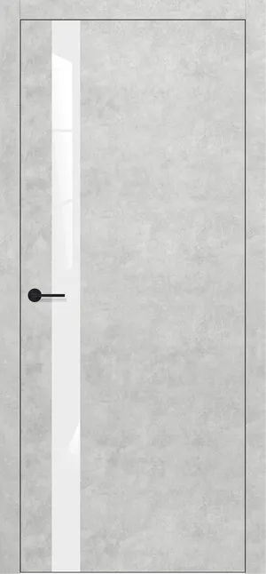 DL 04 белый лак ABS Black (2) Бетон белый