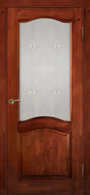 Модель №7 (без рамки) ДО мателюкс матовое Коньяк