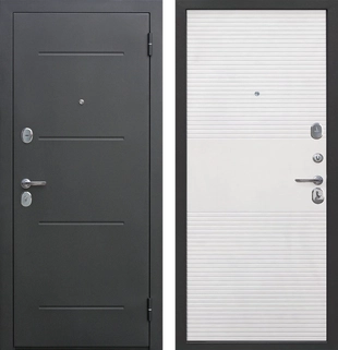 Гарда муар 10 мм Черный муар Белый ясень