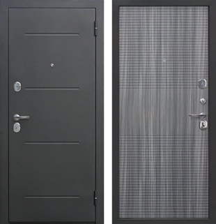 Гарда муар 10 мм Черный муар Венге тобакко