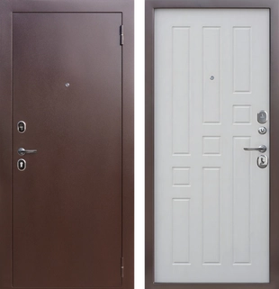 Гарда 8 мм Медный антик Белый ясень