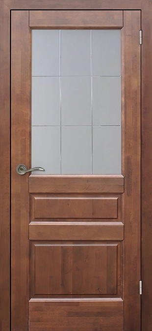 Венеция м. ДО мателюкс матовое с фрезеровкой Бренди