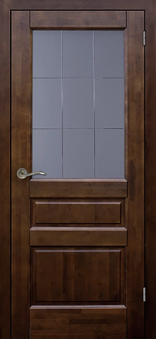 Венеция м. ДО мателюкс матовое с фрезеровкой Античный орех