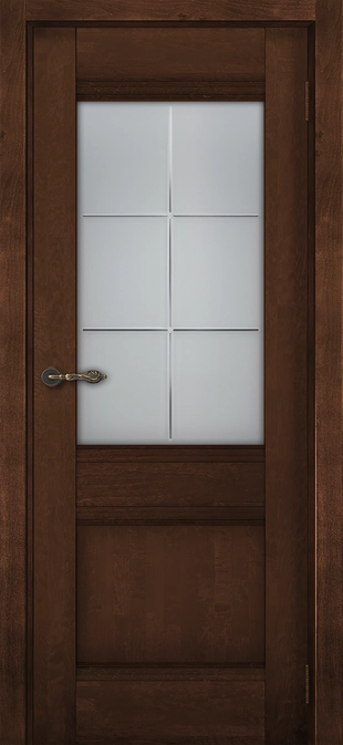 Робер ДО мателюкс матовое с фрезеровкой Античный орех