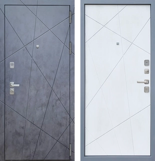 M7 ФЛ-31 Бетон графит - ФЛ-31 бетон снежный