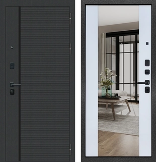 M103 ФЛП-19 Черная шагрень - ФЛЗ-32 Velluto Bianco AG 700