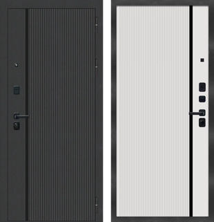 M9 ФЛП-39 Черная шагрень - ФЛП-39 Velluto Bianco AG 700