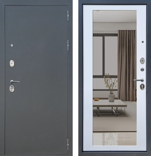 M5 ФЛ Букле графит - ФЛЗ-21 Velluto Bianco AG 700