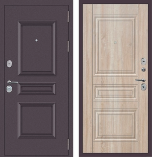 M53 с фрезеровкой Букле опал - ФЛ-10 Дуб Сонома светлый