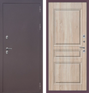 M21 ТЕРМО металл Букле опал - ФЛТ-2 Дуб Сонома светлый