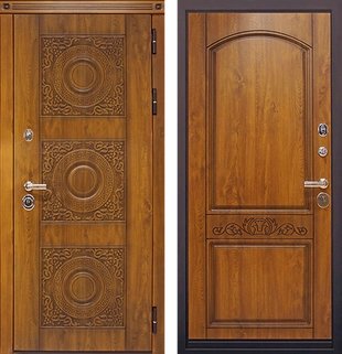 Милано мет. 3К90 ХФ-34 Дуб золотой - П-4 Дуб золотой