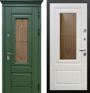 Боссика 3К90 ВБ-8(окно) RAL 6028 - ВБ-8(окно) RAL 9001