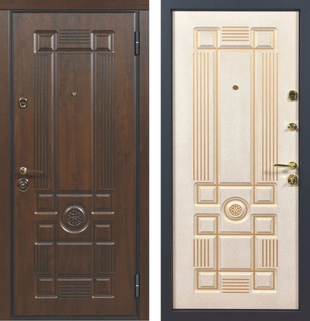 Тревизо 3К90 ХФ-14 Дуб темный - ХФ-14 Белый