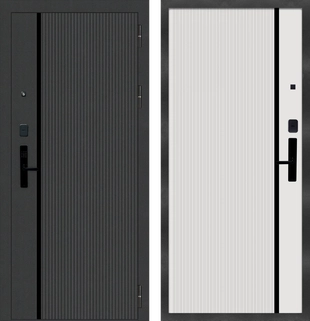 M9 S-11 ФЛП-39 Черная шагрень - ФЛП-39 Velluto Bianco AG 700